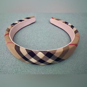 Authentic Burberry headband